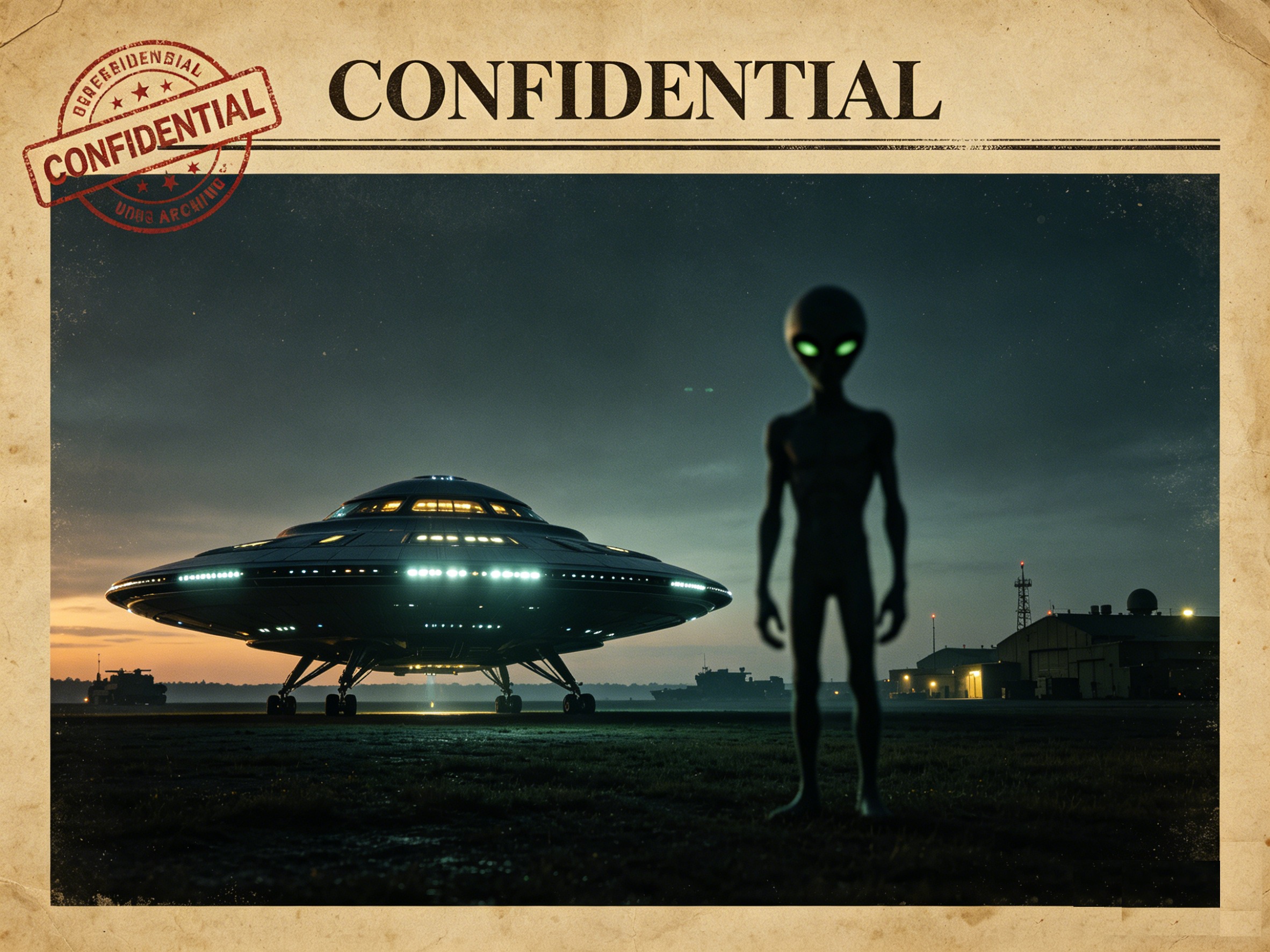 公开发布首批 UFO 解密档案